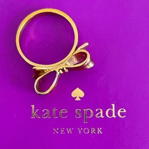 Kate Spade Gold Bow Ring